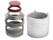 Бетонные и полимерные кольца, перекрытия, днища